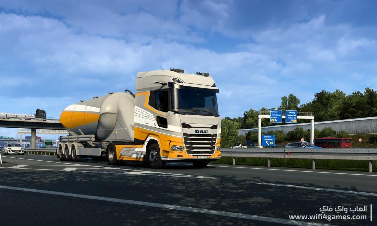 تحميل لعبة الشاحنات Euro Truck Simulator 2 مع جميع الإضافات