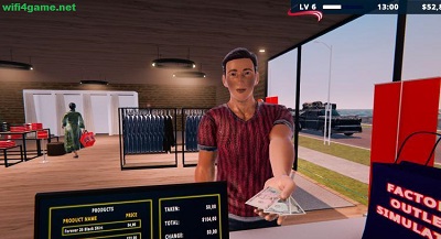 تحميل لعبة محاكي مصنع الملابس Factory Outlet Simulator -WiFi4Games