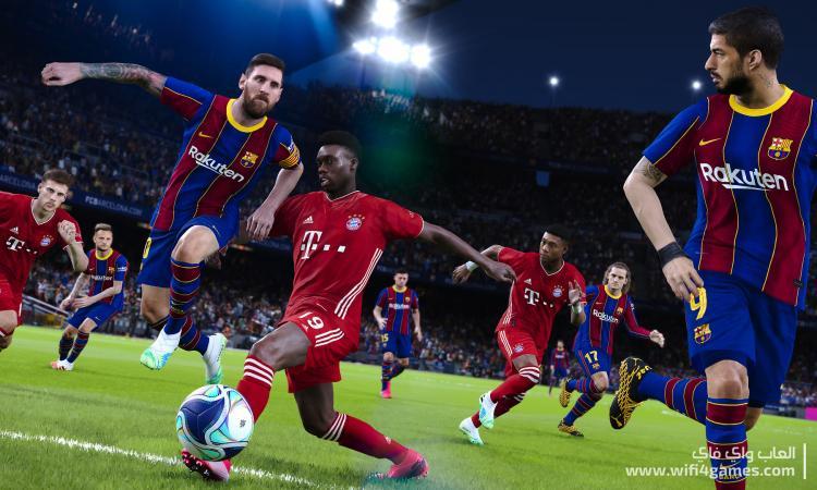 تحميل لعبة بيس eFootball PES 2021 مع اللغة العربيةWifi4Game