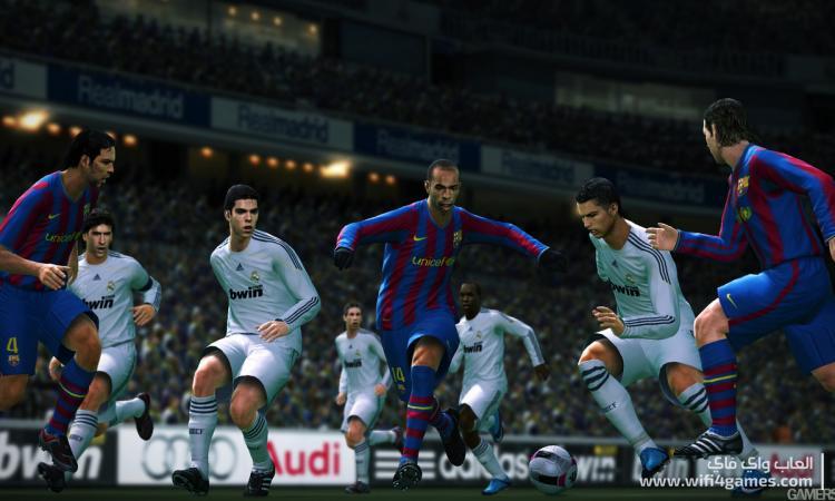 تحميل لعبة بيس PES 2010 - Wifi4Games