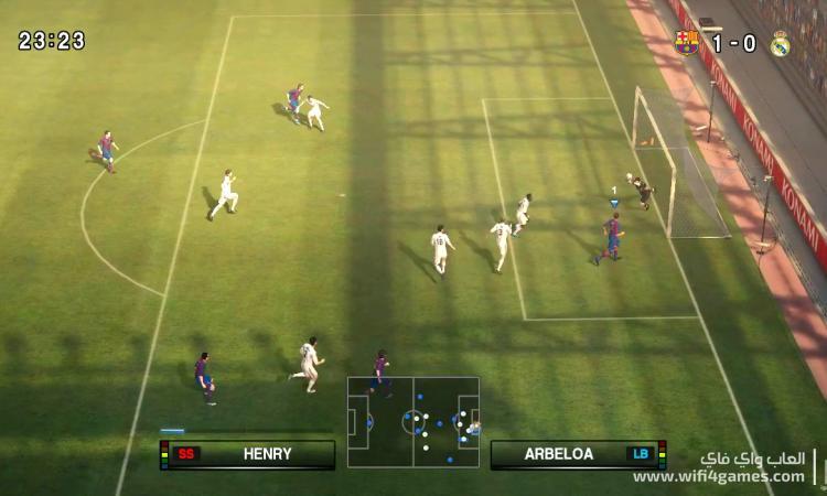 تحميل لعبة بيس PES 2010 - Wifi4Games